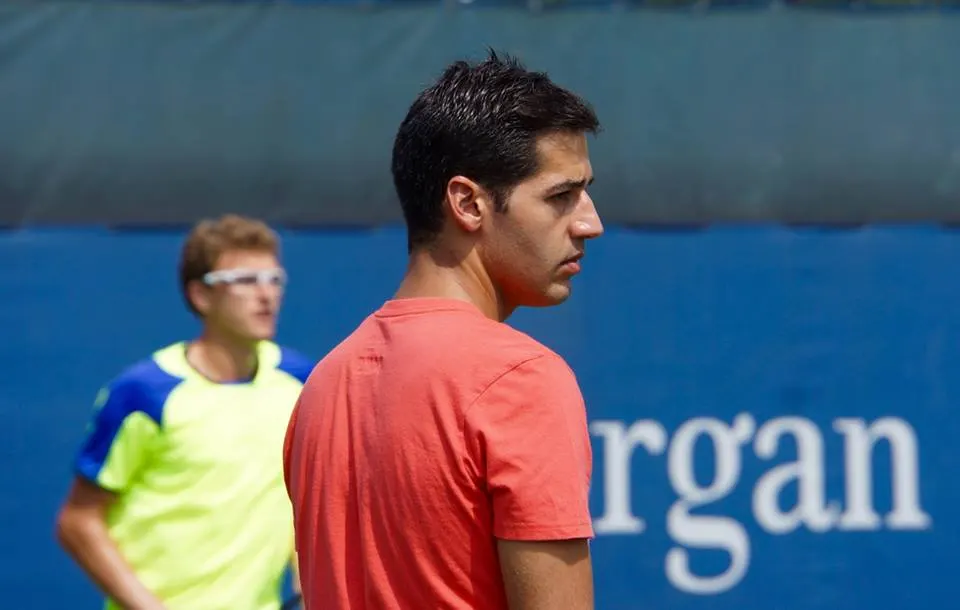 José Félix con Denis Istomin